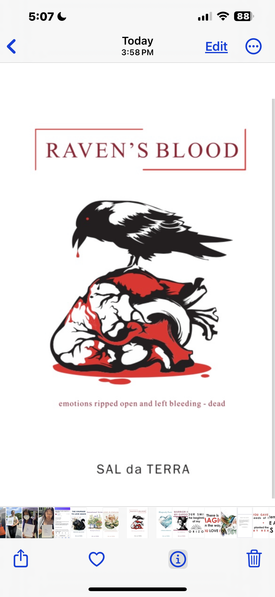 RAVEN’s BLOOD - Chapbook