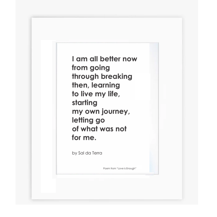 I am All Better Art Print