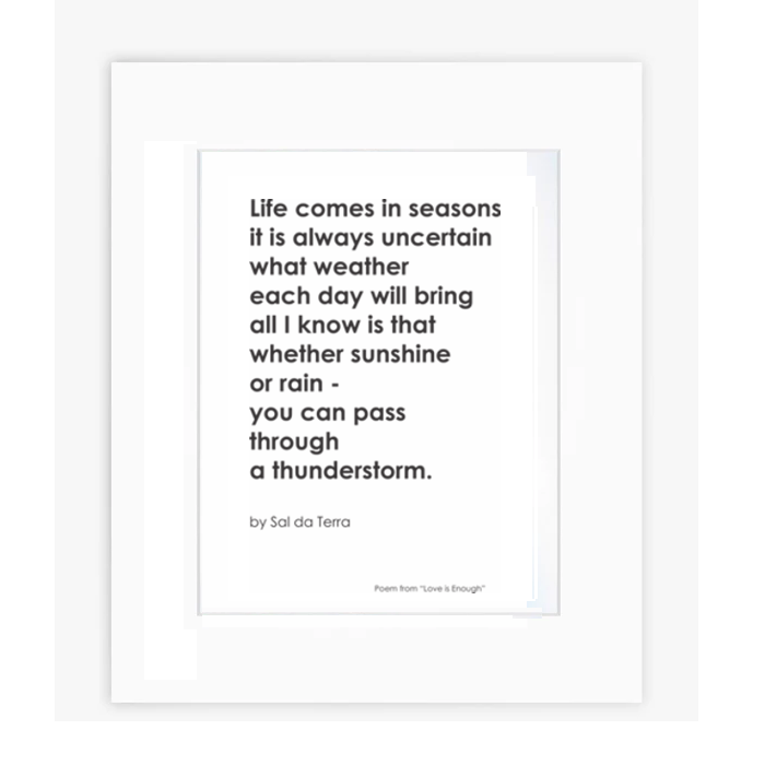 Life Comes - Art Print