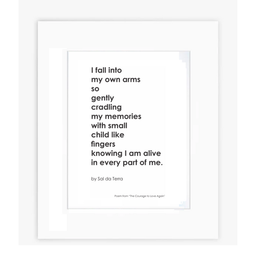 I Fall Into Art Print