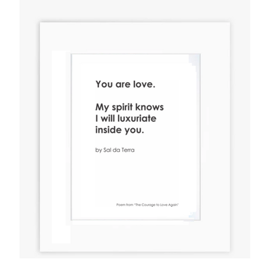 You are Love Art Print