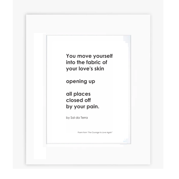 You Move Yourself Art Print